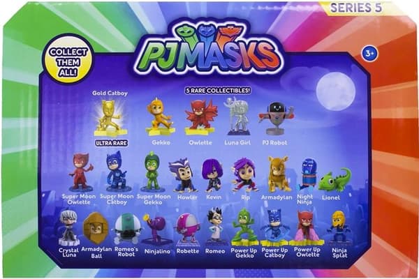 24-Pack PJ Masks Pyjamashjältarna Figurer Blind Bag Series 5 multicolor