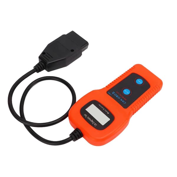 U480 Bil OBD2 Diagnoseskanner LCD-skjerm 10-12V DC Universell Motor Kode Leseverktøy