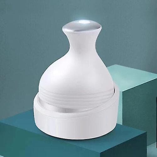 USB Head Body Hårbotten Massager Vibration Elektrisk Spa Borste Cat Pet Massage Tool White