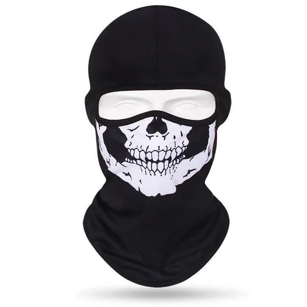 Mask huva balaklava Halloween Full Ansiktstäckning skidor motorc red