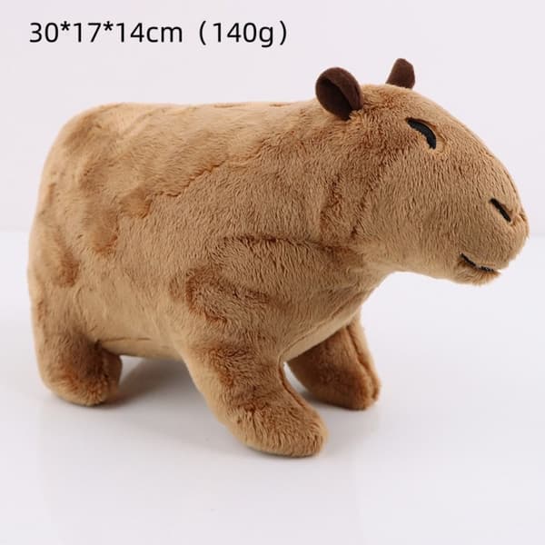 Capybara Plysj Capibara Anime Fluffy Toy 18CM 18cm
