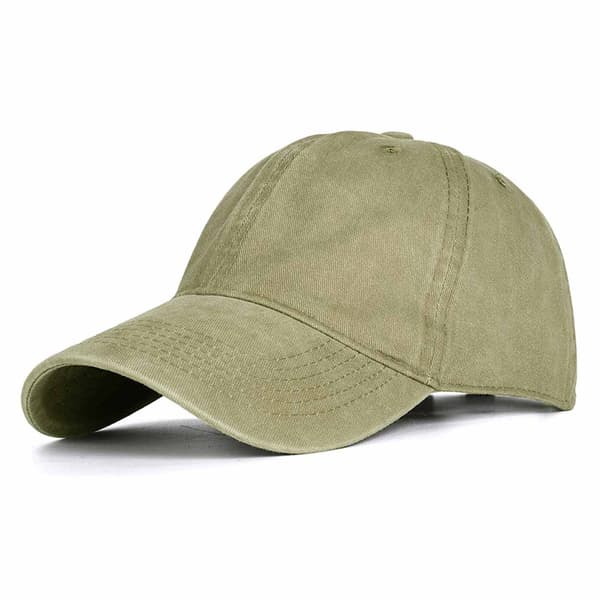 Grønn Caps Vintage Distressed Jeans Vasket Strapback grønn green one size