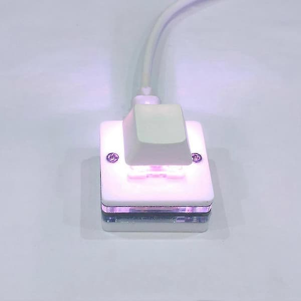 Rgb Mini 1-knapps Osu Gaming Ing Programmering Makroknappsats Mekanisk Knapp