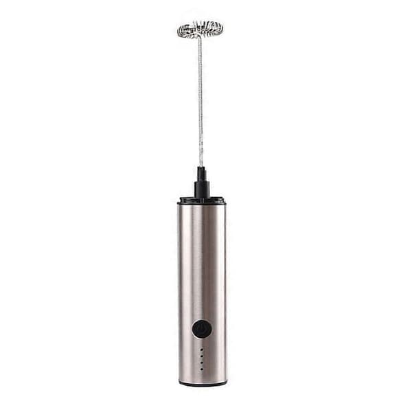 Mini elektrisk rører multifunksjon USB oppladbar 3 hastigheter justerbar trådløs elektrisk eggevisp for egg kaffe melk