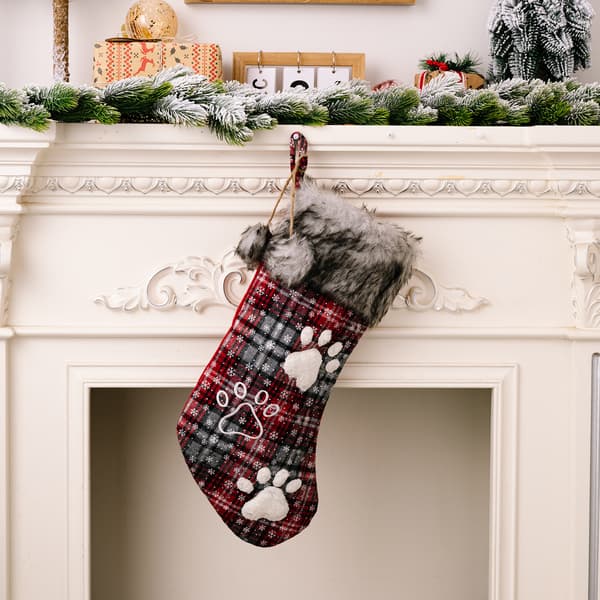 Julstrumpa non-woven tyg jultomtestrumpa till style 2