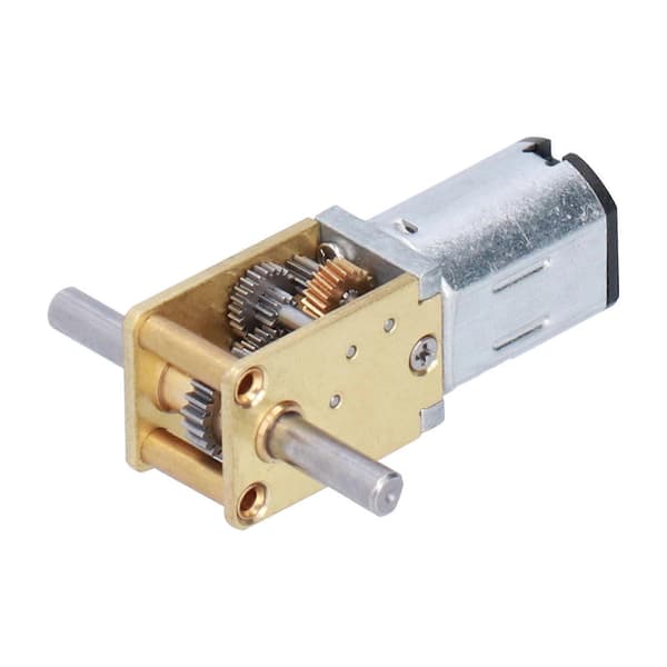 JGYN20 DC Hastighetsreducerande Metallmotor Lågbrus Mini Snäckväxelmotor för DIY Robotleksaker (68RPM)