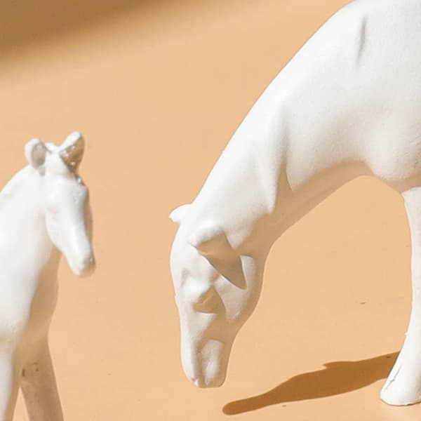 Staty Trois Chevaux, Statyer Decoratives, Decoration de la Maiso