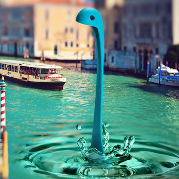 Baby Nessie Lösblad Te Infuser Återanvändbar silikon tesil Praktiskt tefilter för resor hemmakontor Green