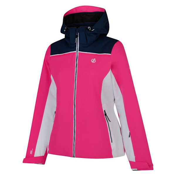 Dare 2b Dame/Dame Validate Vandtæt Skijakke Cyber Cyber Pink/Blue Wing 8 UK