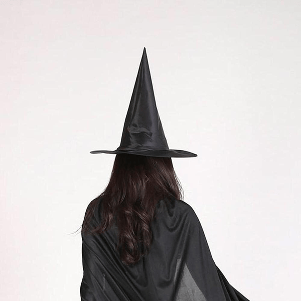 2st Kvinnor Häxa spetsig Hatt Cosplay Halloween Party Kostym S