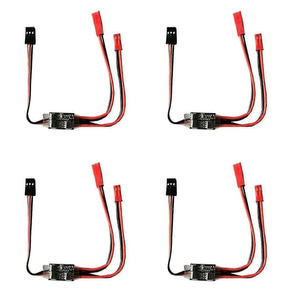 4X 20A høystrøms fjernkontroll elektronisk bryter 3-30V antennemodellbeskyttelse RC Drone vann P