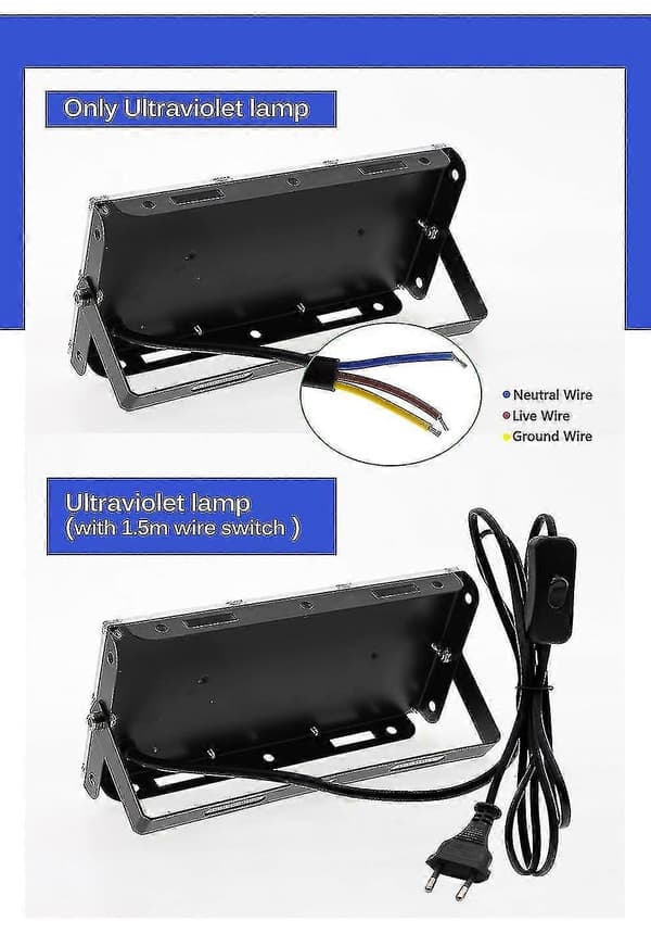 395nm UV-strålkastare 300w