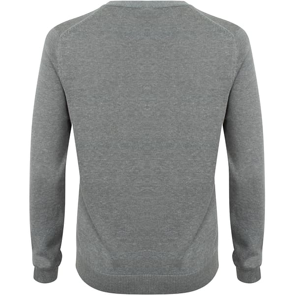 Henbury dame/dame v-hals cardigan skifergrå Slate Grey Marl 2XS