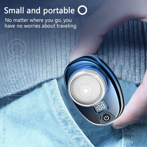 Mini-Save Kannettava Sähköinen, USB ladattava taskukokoinen sähkölaite Blue  one size