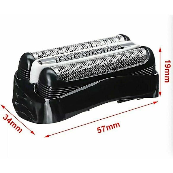 32B rakhyvel för Braun serie 3 320 330 340 350 elektrisk rakapparat