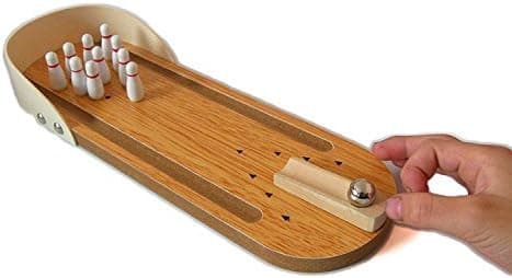 Mini Bowling, Trebordspill Bowling innendørs qd