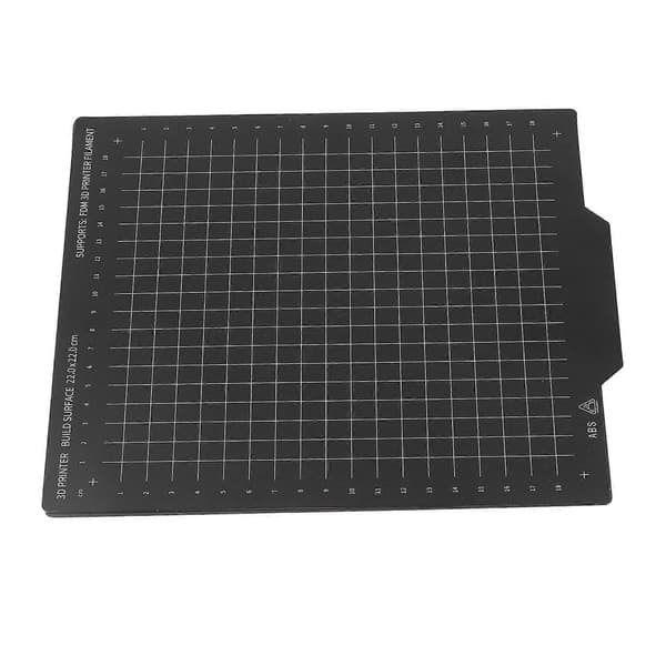 Fjederstål Byggeplade 2-sidet Magnetisk Fleksibel Plade 3D-print Printer Varmeplade Dele 220x220mm