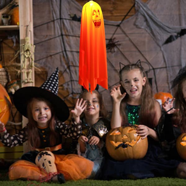 Batteridrevne Halloween gresskar fairy lights egnet for large _ laugh