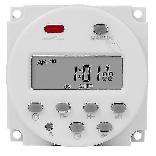 15,98 tuuman LCD-digitaalinen ajastin 5V DC ohjelmoitava aikakytkin CN101S-5V-Good