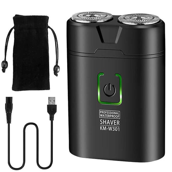 Elektrisk vandtæt barbermaskine til mænd USB genopladelig