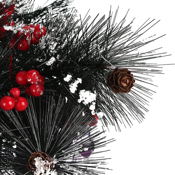 Mini kunstig juletre - 8 tommer - furuimitasjon