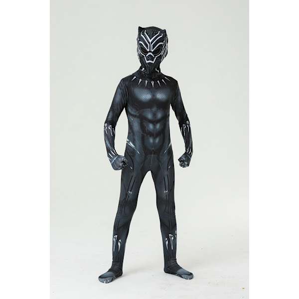 Halloween Spider Man Barns Cosplay Kläder panter 100 yards