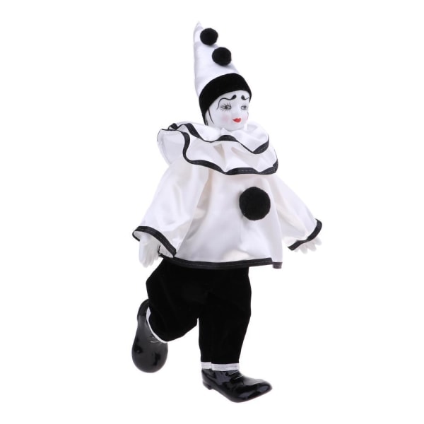 Porcelænsklovnedukke til børn legetøjsgaver Halloween jul hjem
