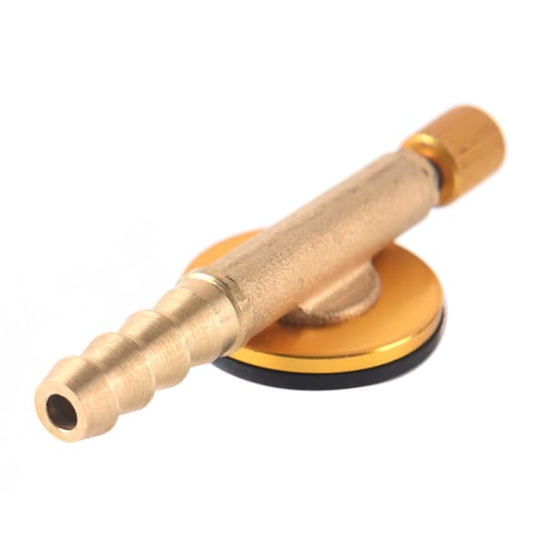 Camping Gasspis Switching Laddning Uppblåsbar ventiladapter Gold