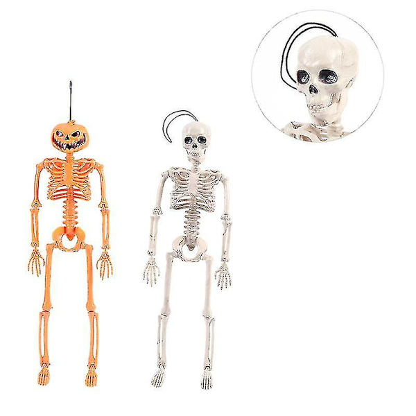 2 stk. Halloween Skelet Til Halloween Indretning