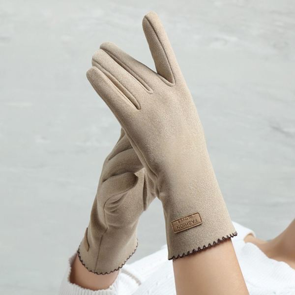 Håll varma Handskar Ridhandskar KHAKI khaki