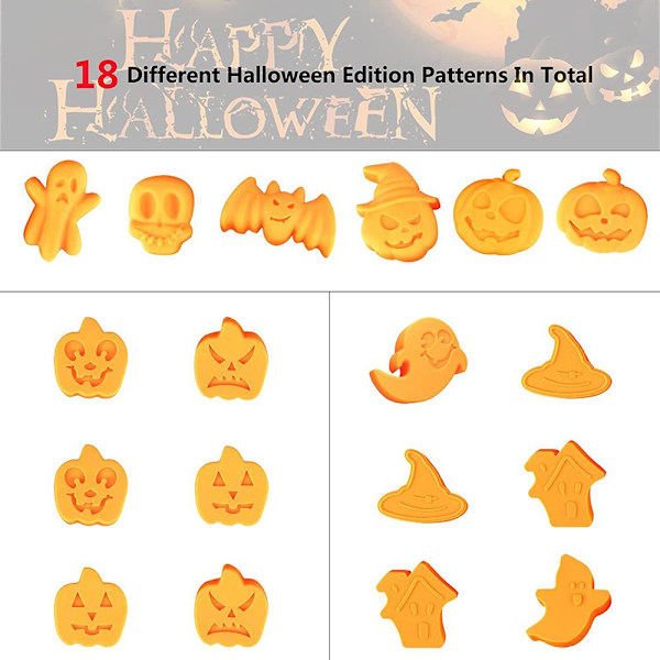 Halloween Chokladform Form mould 01