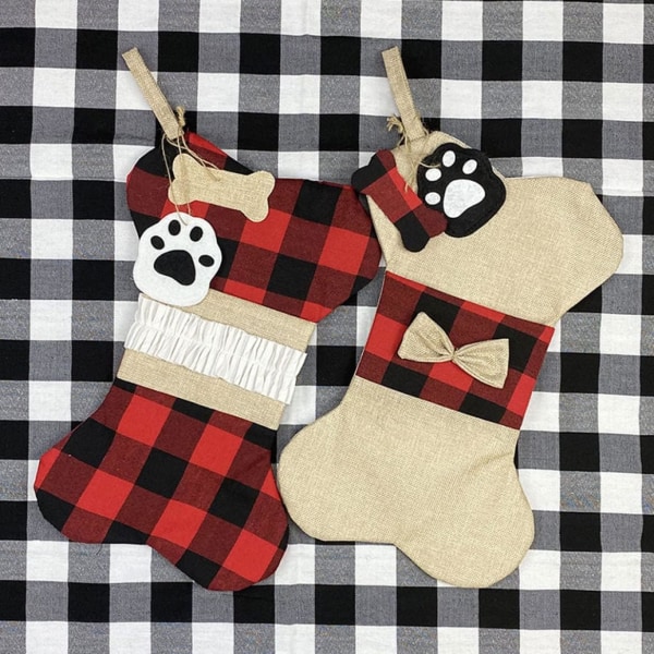 Juledekoration Xmas Bone Form Ornament vedhæng