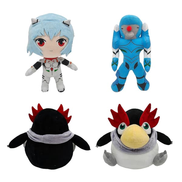 Rei plysch stoppade leksaker Evangelion Doll Anime Perifer Doll