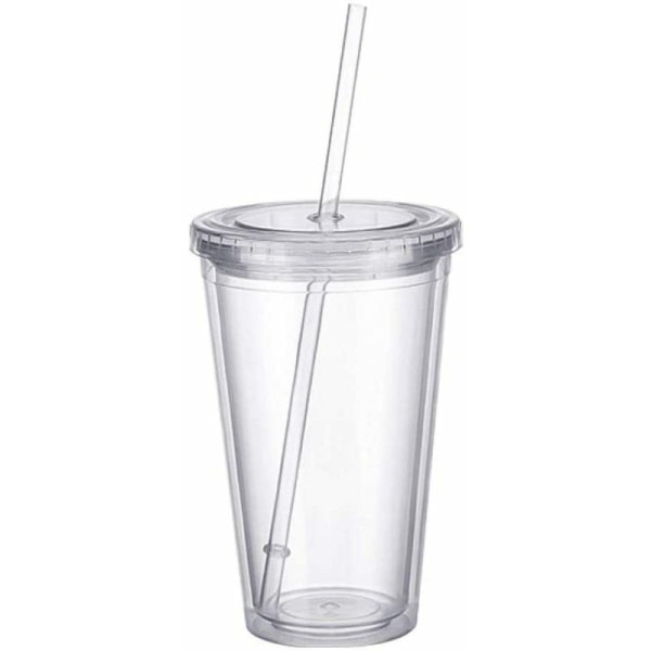 Kaksikerroksinen uudelleenkäytettävä kupin kansi uudelleenkäytettävillä pilleillä Kahvi Smoothie