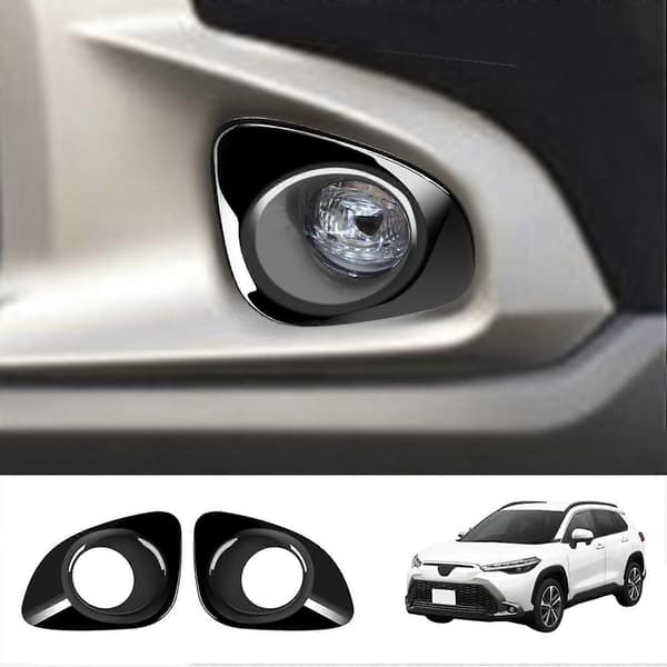 Front Tåkelys Lampe Deksel Trim Tåkelysramme Dekorramme For Corolla Cross 2021 B