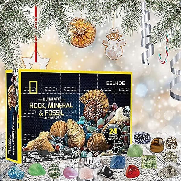 Geologisk upplysnings adventskalender, 24 dagars presentnedräkning