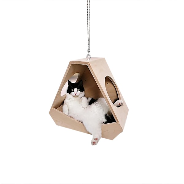 Kreativ kattbilsprydnad med färgglad ballongbilsprydnad