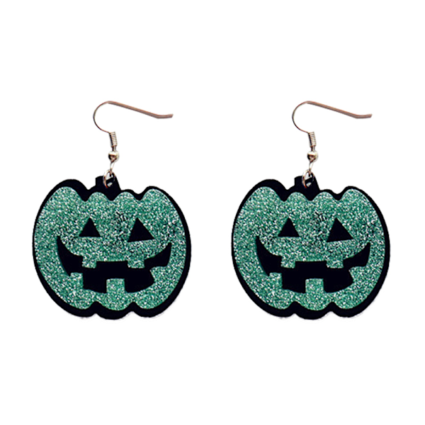 Halloween örhängen, retro överdriven alternativ pumpa