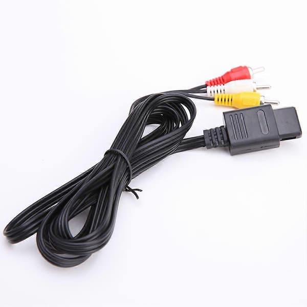La Cabina Cordon AV-kabel Audio Video A/V TV-kabel for 64 N64 GameCube NGC SNES SFC