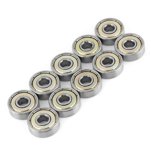 10 stk. metalskærmede holdbare multifunktionelle miniaturekuglelejer af kulstofstål 626ZZ (6x19x6mm)