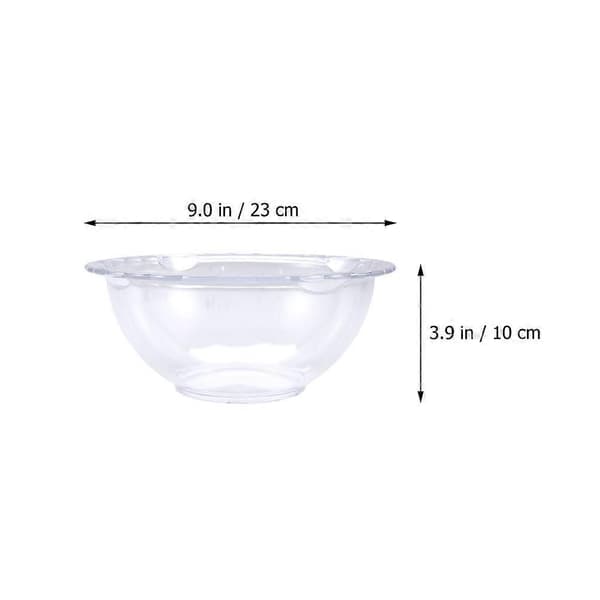 1 st Transparent Litet Tvättfat för Skönhetsmakeup