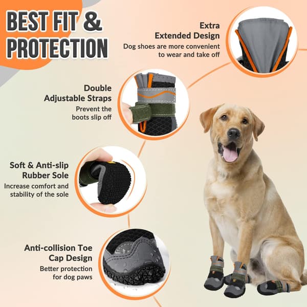 Eyein Dog Boots Paw Protector - Summer Hot Pavemen