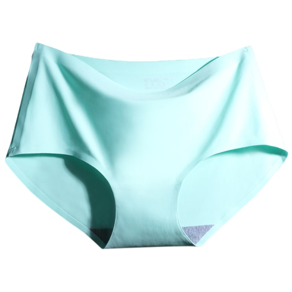 Kvinnor Mjuka Underkläder Seamless Ice Silk Fashionabla trosor Light Green,XL