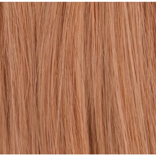 #16 Ljusbrun - Original äkta löshår remy nagelslingor 45cm 0.5g/slinga 100st