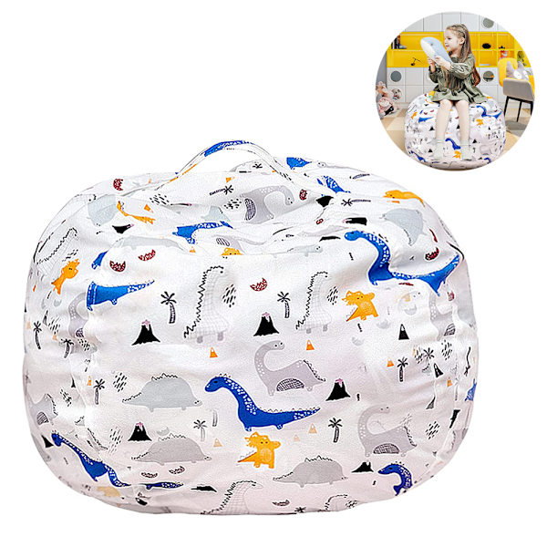 Gosedjur Gosedjur Förvaring Förvaringsväska Beanbag Kids dinosaur