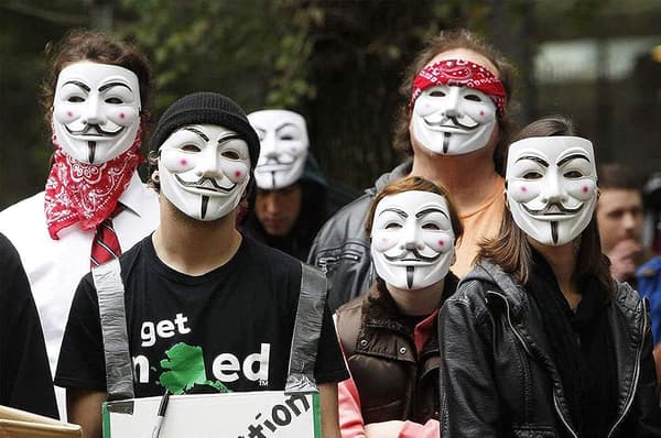 Diximus V för Vendetta Mask Anonym Guy Fawkes Halloween Mask