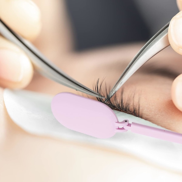 Øjenvippeforlængelsesspejl Lash Mirror Justerbart sammenklappeligt inspektionsspejl False Lash Extensions Tilbehør pink pink