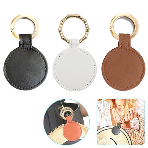 Hatteklips på veske Hatteholder for Reise Hat Keeper Clip Brown