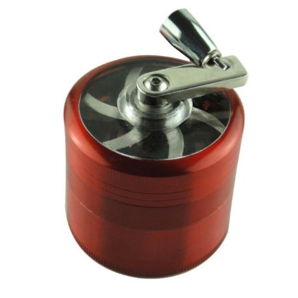 Kvarn, 4-i-1 bit, stor kryddkvarn, kvarn av zinklegering, kryddtorrkvarn, avancerad kvarn red