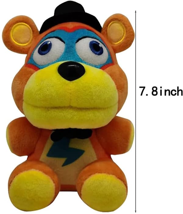 Freddie Plush Doll Five Nights Collection Characters (7,87 tum)